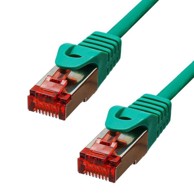 PROXTEND CAT6 F/UTP CU LSZH Ethernet kabel 20 m, zeleni