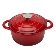 LIMARIJA SEBASTIJAN Lonac S poklopcem, gus emajlirani, 26 cm