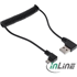 INLINE Punjač za mobitel 31502C, crni