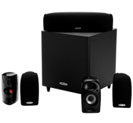 POLK Zvučnici za kućno kino TL1600 Black 5.1 System