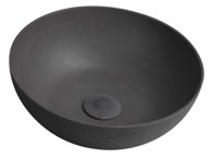 SAPHO FORMIGO Umivaonik, Ø39 cm, nadgradni, beton, antracit mat