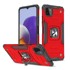 WOZINSKY Oklopna futrola Ring Armor s magnetskim držačem, Samsung Galaxy A22 4G, crvena