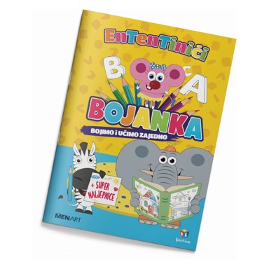 MENART Bojanka, EnTenTinići Bojimo i učimo zajedno