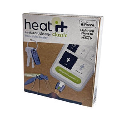 HEAT IT Uređaj za ublažavanje simptoma ugriza, Lightning, za iPhone 6s–14