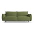MAKAMII Zelena sofa 230 cm Malie, 230x105x86 cm