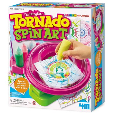4M Set Tornado umjetnost Spin Art