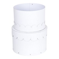 BIGSO Kartonske kutije za pohranu u setu 2 kom s poklopcem Wilma 