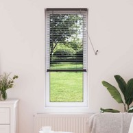 Venecijanska roleta, podesiva, 150 × 40 cm, PVC, srebrnosiva