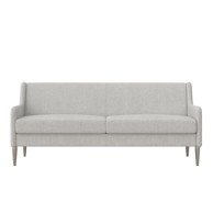 COSMOPOLITAN DESIGN Sivi kauč 190 cm Virginia, 190,5x80x80 cm