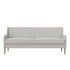 COSMOPOLITAN DESIGN Sivi kauč 190 cm Virginia, 190,5x80x80 cm