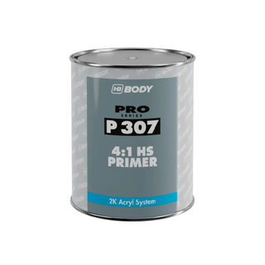 HB BODY 2K visoko punjeni akrilni prajmer 1 L, siva, P307 4:1 HS Filling Primer
