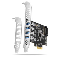 AXAGON Adapter PCEU-43RS PCIe 4x USB3.0 UASP VIA