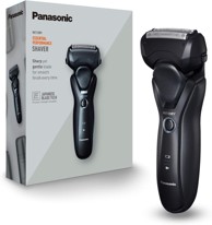 PANASONIC muški brijač Series 500 ES-RT37 s 3 oštrice za mokro i suho brijanje, crni