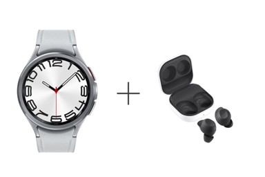 SAMSUNG Pametni sat Galaxy Watch 6 Classic, srebrni, 47mm, BT