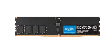 CRUCIAL RAM memorija CT16G64C52CU5 16GB DDR5 6400MHz CUDIMM, crna