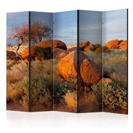 Sobna pregrada u 5 dijelova African landscape Namibia II 225x172