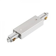 RENDL 1F Direktni konektor s mogućnošću napajanja, srebrno-sivi