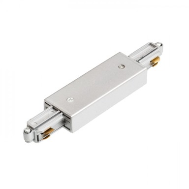 RENDL 1F Direktni konektor s mogućnošću napajanja, srebrno-sivi