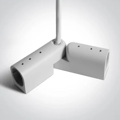 Plug & Play kabel za napajanje i prilagodljivi kut za šine DM42004PE/W, ON/OFF / DALI, bijela