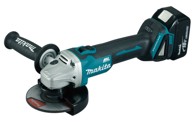 MAKITA Kutna brusilica 125 mm 2x 18 V 5 Ah DGA504RTJ