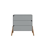 BELLAMY Komoda Lotta, s 3 ladice, siva