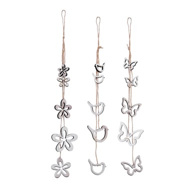 EGO DEKOR Set s 3 viseća ukrasa Spring