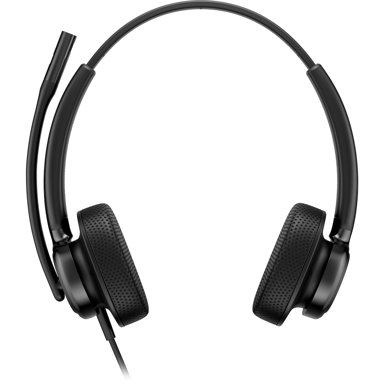 HP Slušalice Poly Mission 425 Stereo USB Wired Headset, žične