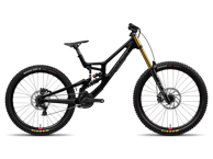 SANTA CRUZ Bicikl Stigmata 4 CC RF-1x Rudy RSV 2025, sjajni crni sa svjetlucavim efektom