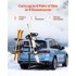 VEVOR Držač za skije i snowboard XWZ-002-SH, 89,5 x 9,9 x 12 cm, crna