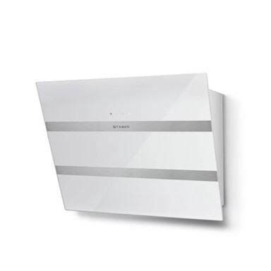 FABER Zidna Kuhinjska napa Steelmax EV8 WH/X A80, 80 cm, 730 m3/h, energetski razred B, bijelo staklo