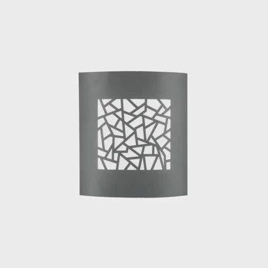 Vanjska zidna svjetiljka, E27, 12W, IP44, Zenith, NL713212, tamno siva