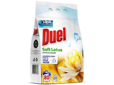 DUEL Prašak za rublje Soft Lotus, 7.2 kg