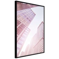 Poster Steel and Glass (Pink) 40x60