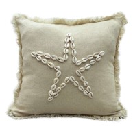 MIOLI DECOR Pamučna ukrasna jastučnica 43x43 cm Seashells 