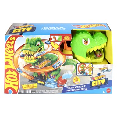HOT WHEELS Staza T-Rexov vatreni napad