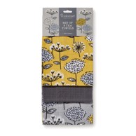 COOKSMART Set s 3 pamučna kuhinjska ručnika Retros