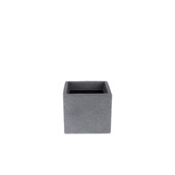 Posuda za cvijeće Kubus siva 20 cm