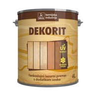 ISKRA Lazura za drvo Dekorit mat tik 4 l