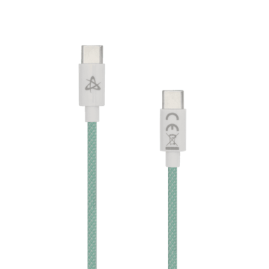 SBOX Kabel USB Type C na USB Type C, zeleni, M/M, 1m, 60W