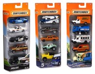 MATCHBOX Set autića, 5 komada