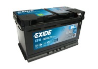 EXIDE Akumulator EFB 80Ah D+ EL800 31,5x17,5x19,0 (800A)
