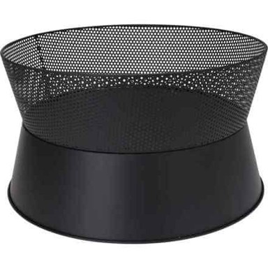 Prijenosna vrtna jama za vatru KO-CM7000210 57x31,5 cm, crna