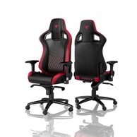 NOBLECHAIRS Gaming stolica EPIC MOUSESPORTS EDITION, crno-crvena, NBL-PU-MSE-001