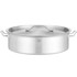 HENDI Niski lonac Budget Line s poklopcem 15,8 l promjer 380 x 139 mm