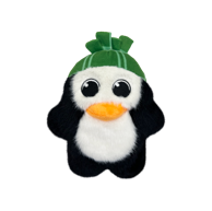 KONG Igračka za pse božićna Snuzzles Penguin S