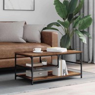 Stolić za kavu 90 x 49 x 40 cm konstruirano drvo, staro drvo