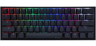 DUCKY Tipkovnica One 2 Mini RGB Gaming USB njemačka crna