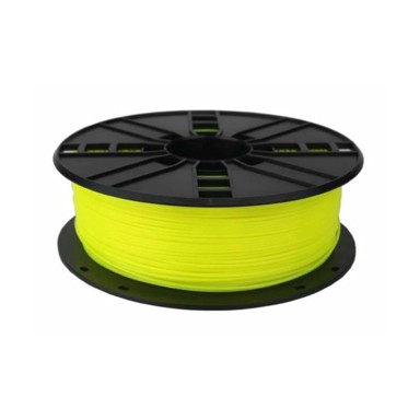 GEMBIRD PLA filament for 3D printer, Fluorescent Yellow, 1.75 mm, 1 kg