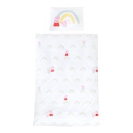 ROBA Pamučna dječja posteljina Peppa Pig 100x135 cm 