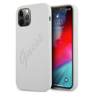 INNA Tvrda silikonska futrola Guess Vintage Logo za Apple iPhone 12 Pro Max